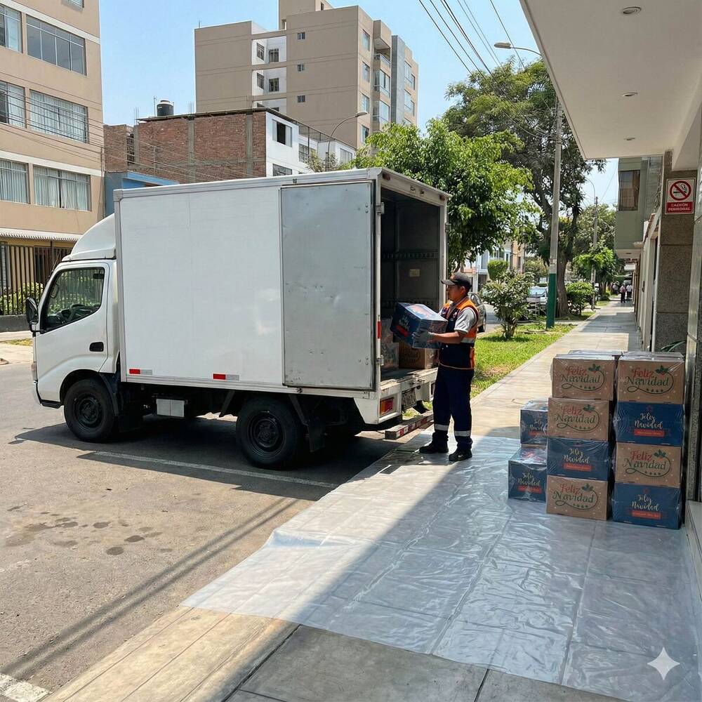 Delivery de canastas navideñas
